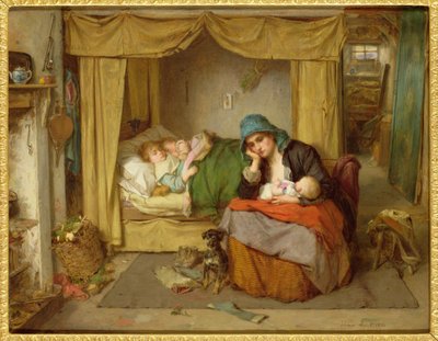 Das Ende eines glücklichen Tages von Thomas Faed